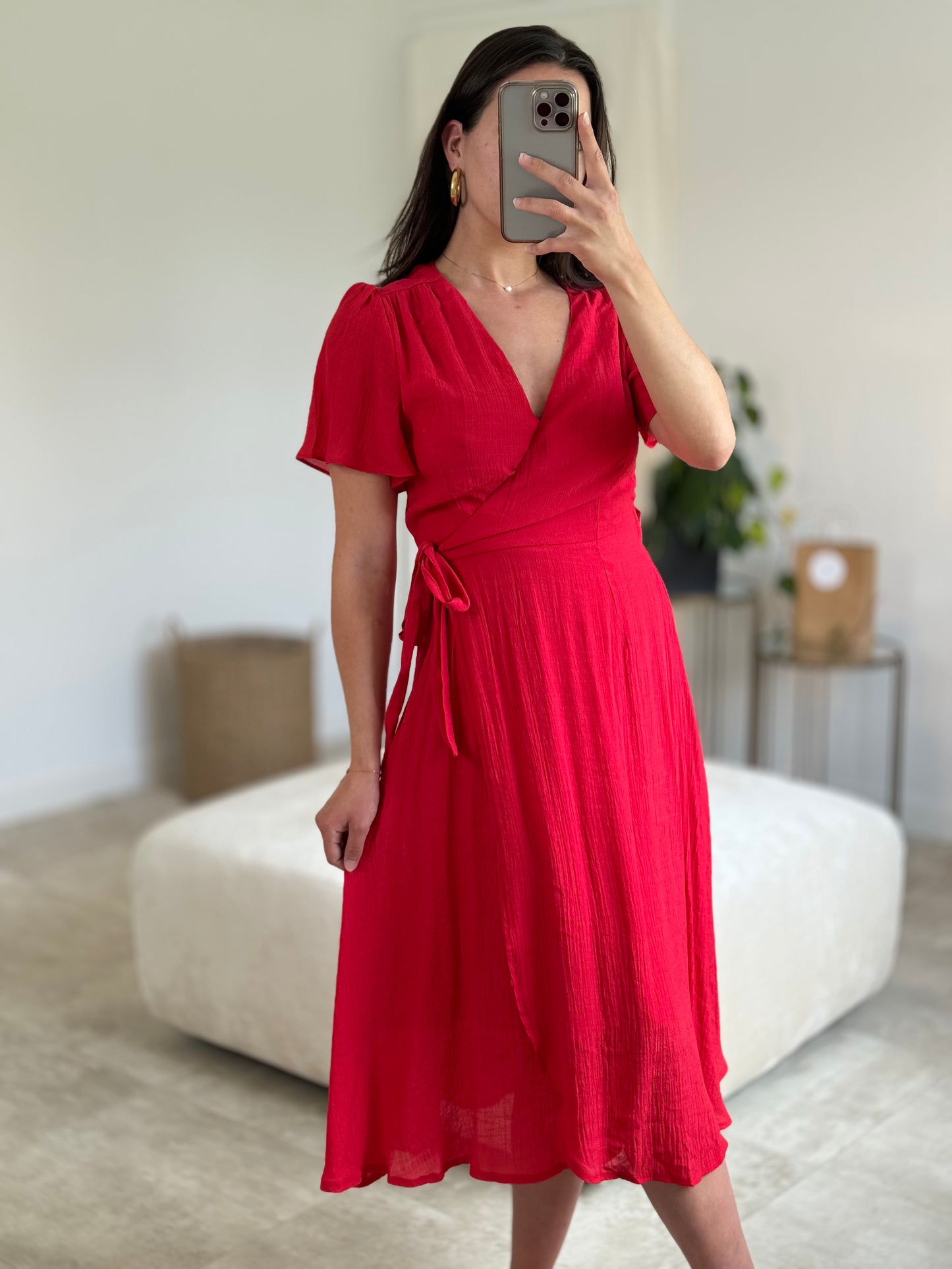 Robe Thia Rouge