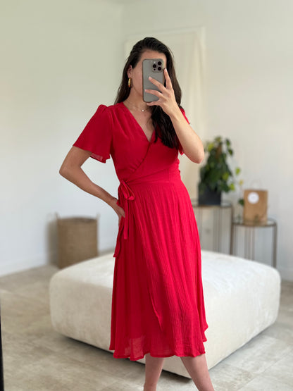 Robe Thia Rouge